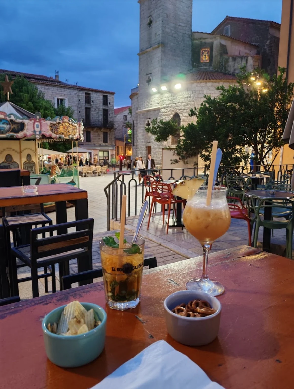 L’ambiance du soir